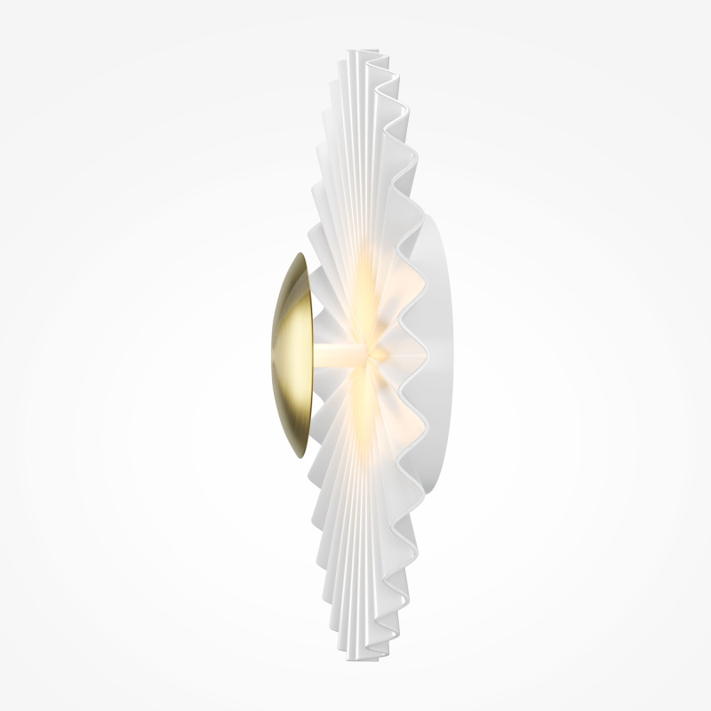 Бра 30*30*30 см, LED, 3000К, Maytoni Fiore MOD233WL-L11BS3K латунный
