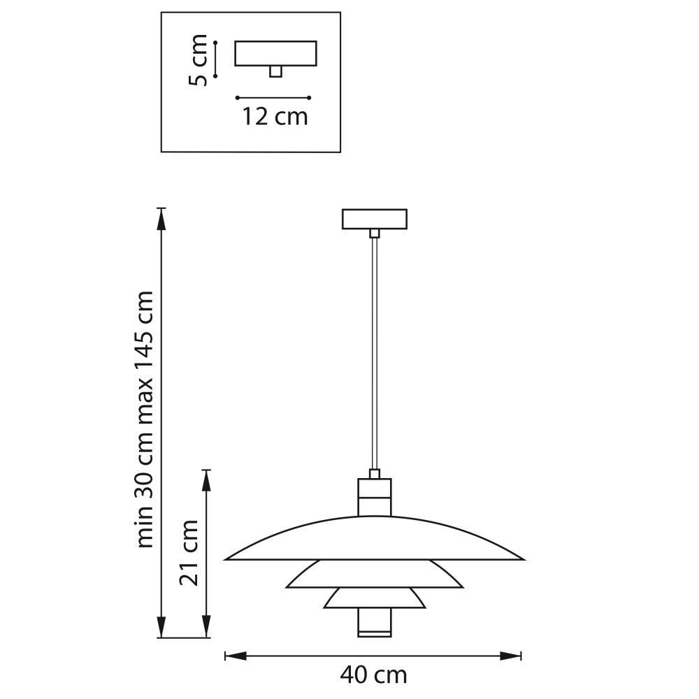 Люстра подвесная *40*21-145 см, LED*8W, 3000K, Lightstar Erbareo 799019, Серый