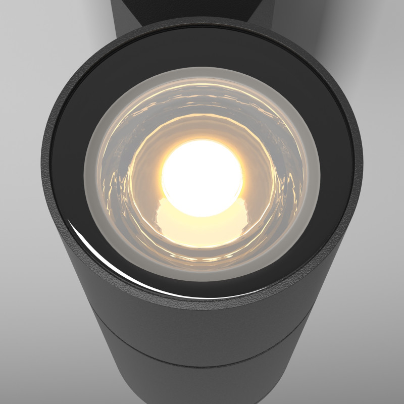 Уличный настенный светильник Maytoni Bowery  O574WL-01B, черный/матовый