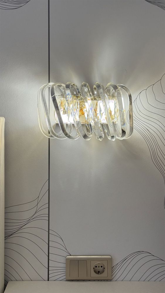 Светильник 32 см, Divinare Megan 7568/18 AP-2, бронза