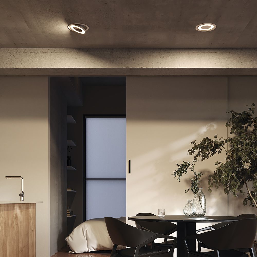 Встраиваемый светильник  DL102-12W4K-W **-3,6 см, *LED*12W, 4000K, Maytoni technical Vector DL102-12W4K-W, Белый