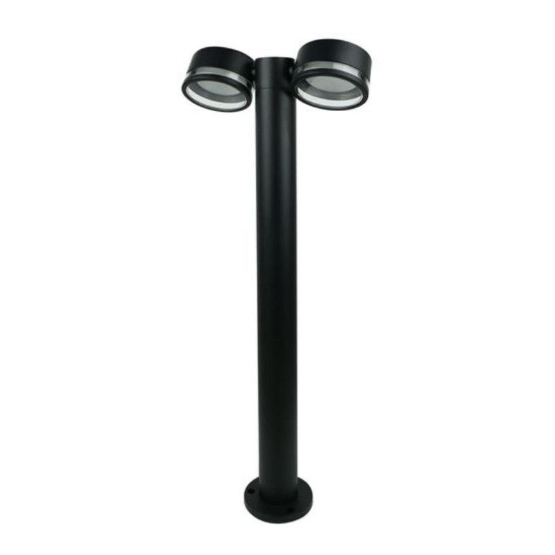 Уличный светильник 10*27*80 см, 2*GX53*9W ARTE Lamp NUNKI A1910PA-2BK черный