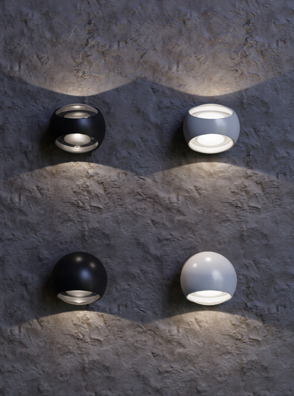 Настенный светильник Maytoni Stream O032WL-L6B3K, 6W LED, 3000K, черный