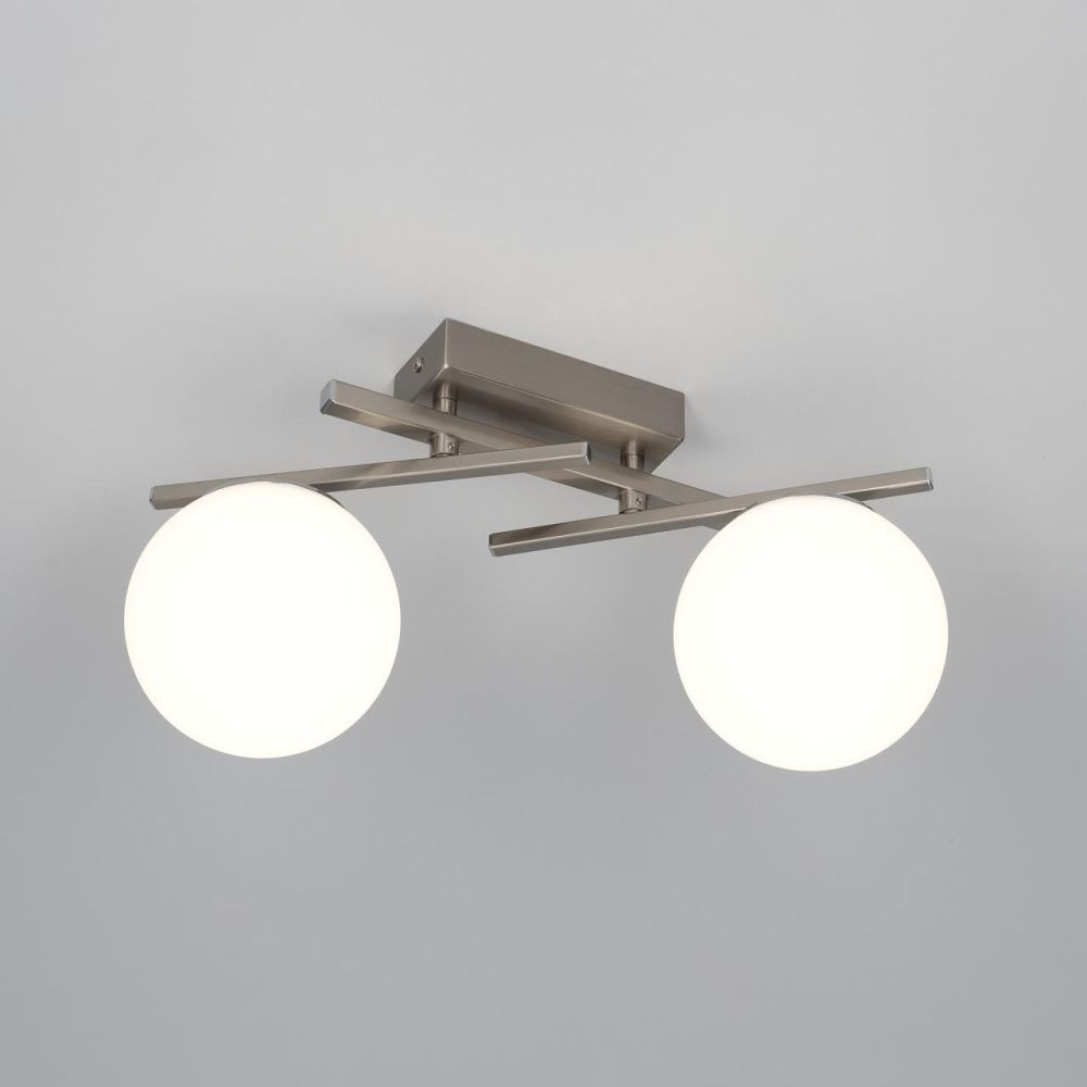 Светильник потолочный 41*32*-23 см, *LED*24W, 3000-4000-5500K, Citilux Dorsy CL223121, Матовый хром