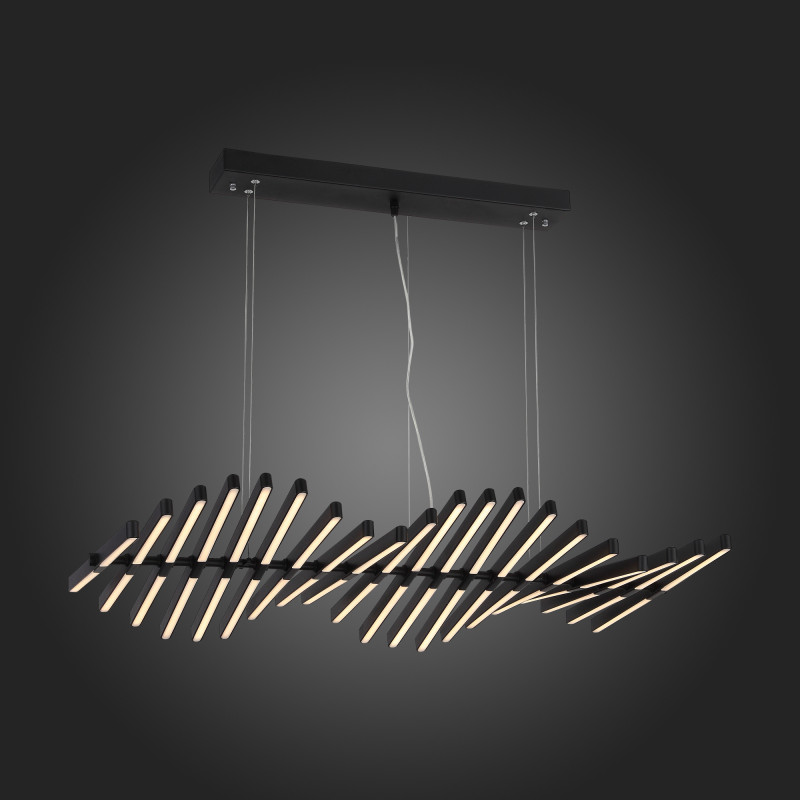 Люстра подвесная 97*47 см, 100W 3000-6000K ST LUCE PICODI SLD001.403.20 Черный