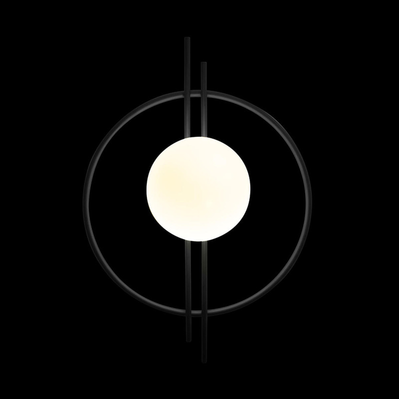 Бра 40* см, 1*G9*7W, Loft It 10143 Black Circle, Черный