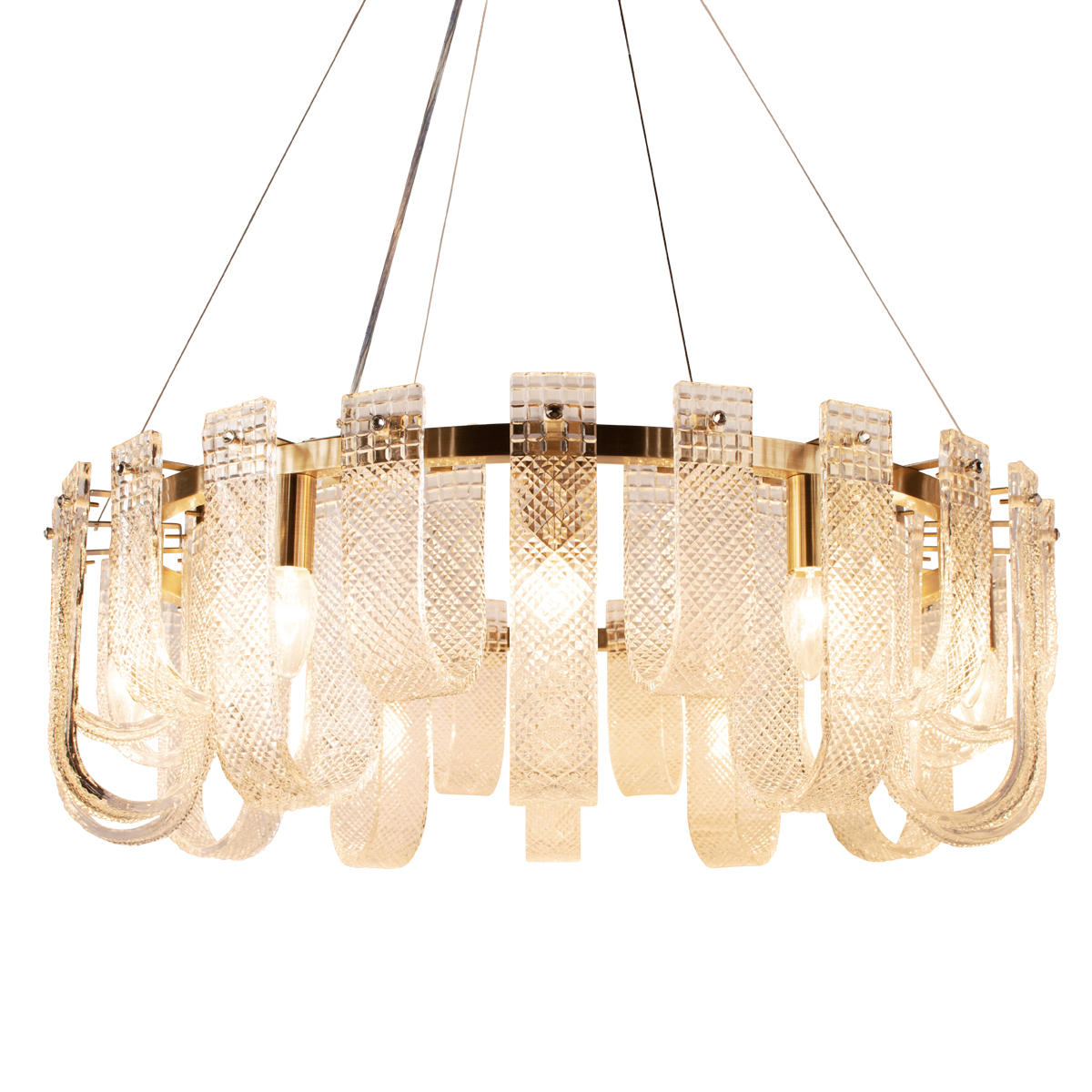 Подвесной светильник 80*25 см, 18*E14 LOFT IT Jersey бронза 10296/800