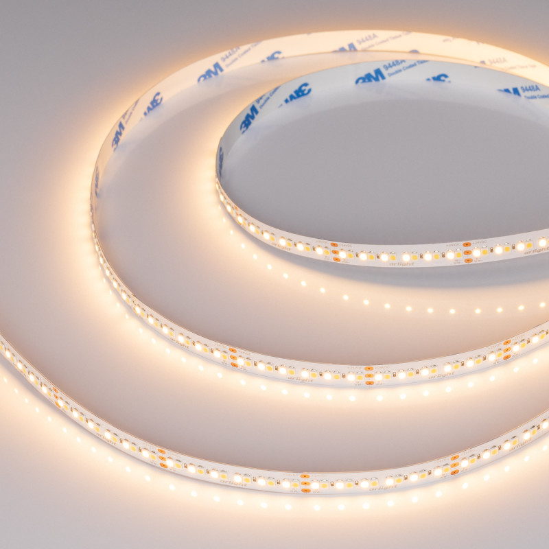 Лента RT-A240-10mm 24V White-MIX (19.2 W/m, IP20, 3528, 5m) (Arlight, Изменяемая ЦТ) 025210(2). Цена указана за 5 метров. Продается кратно 5 метрам.