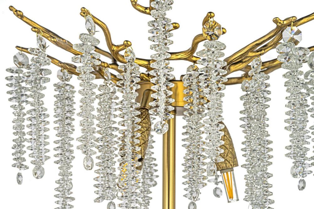 Настольная лампа *37*60 см, 3*G9*40W, Dio D`arte Tavenna Antigue Tavenna H 4.1.1.100 A, Антик