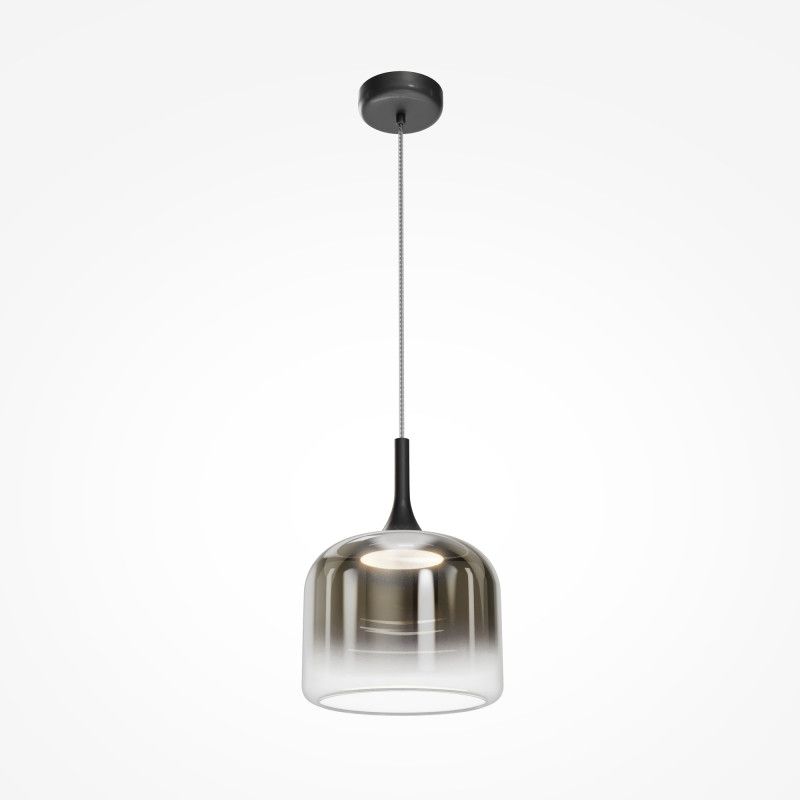 Подвесной светильник 26*26*339,5 см, LED*12W, 3000K, Maytoni Spirito MOD286PL-L18B3K, черный