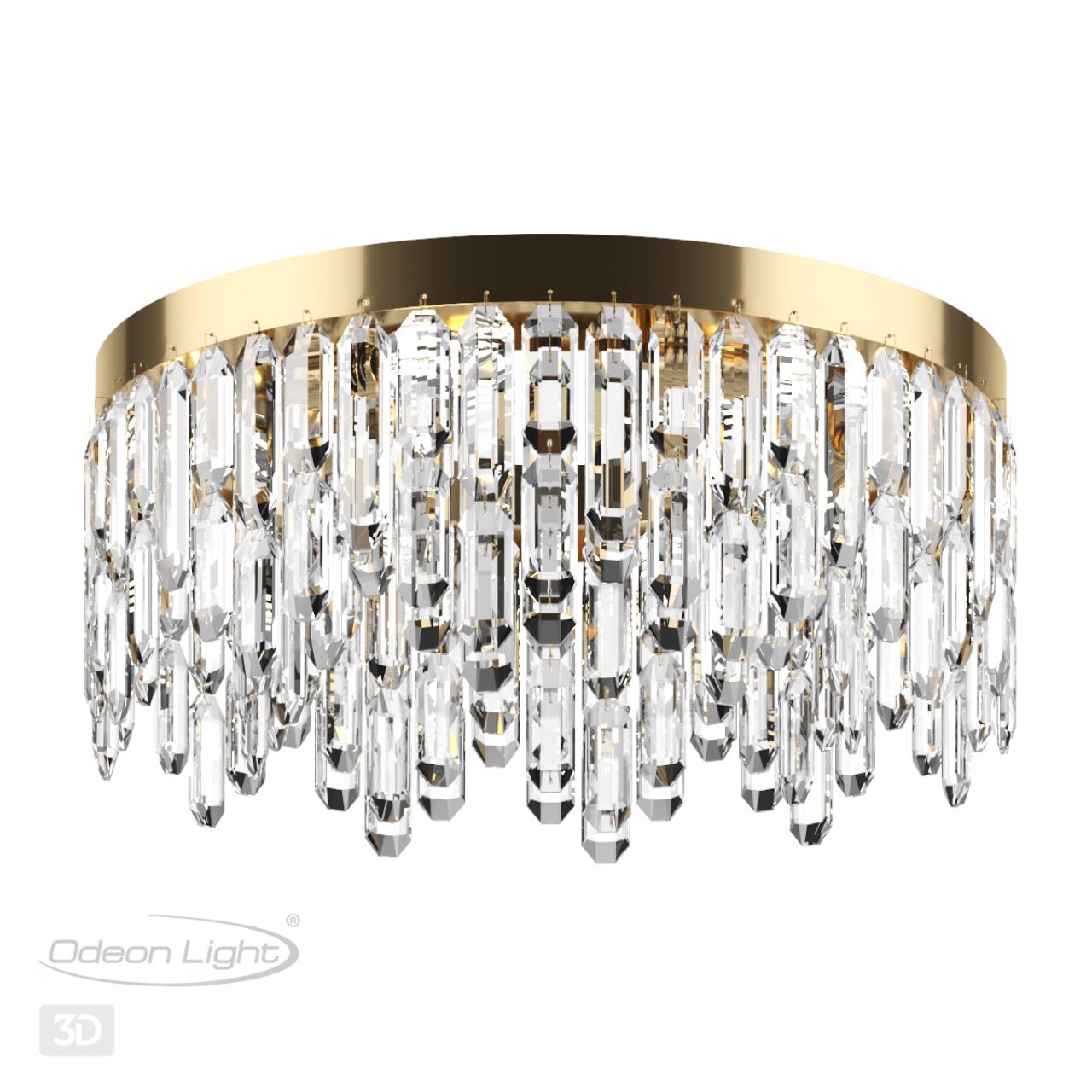 Потолочный светильник 51 см Odeon Light Dakisa 4986/6C Золото