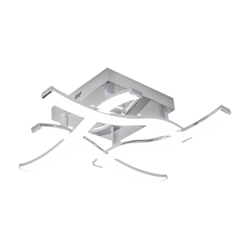 Люстра потолочная светодиодная Citilux Джек CL226121, LED 54W, 3000K, Хром