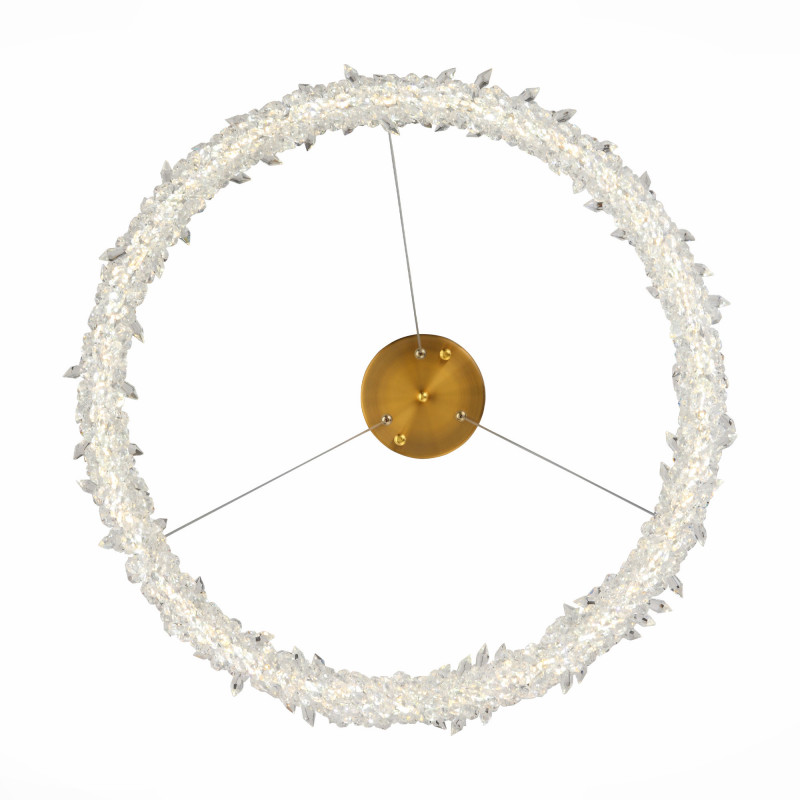 Люстра подвесная 60 см, 58W 3000 - 6500K ST LUCE Lucchero SL6105.203.01 Золотистый
