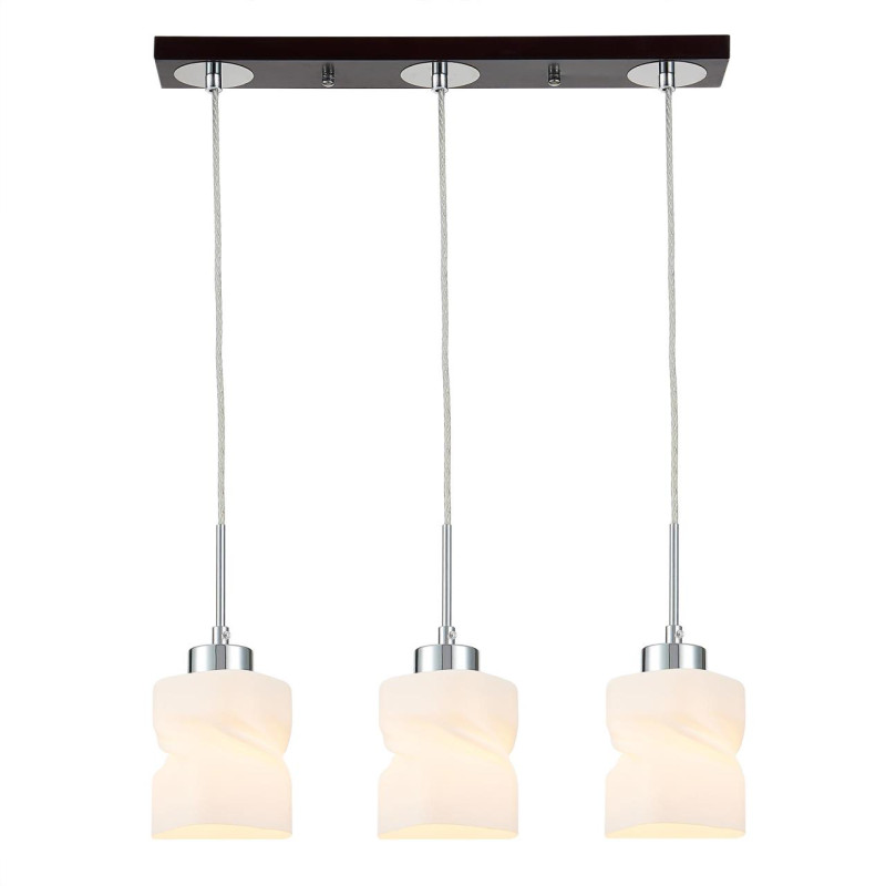 Подвесной светильник Citilux Берта CL126232 Хром + Венге 