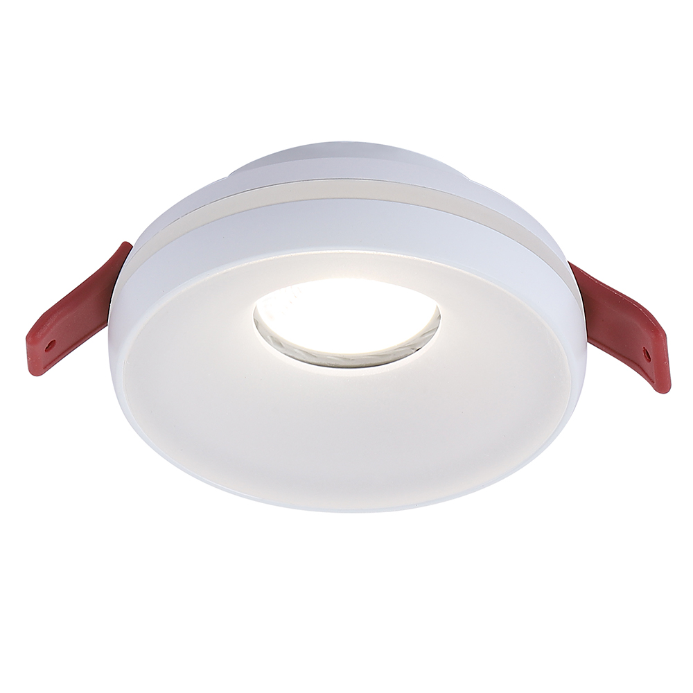 Светильник встраиваемый 9,5*3,5 см, 1*GU10*50W белый Crystal Lux CLT 063C1 WH