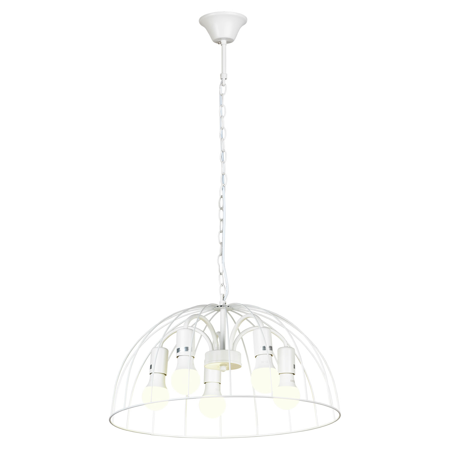 Люстра Lussole Lattice GRLSP-8217, 50*35 см, белый