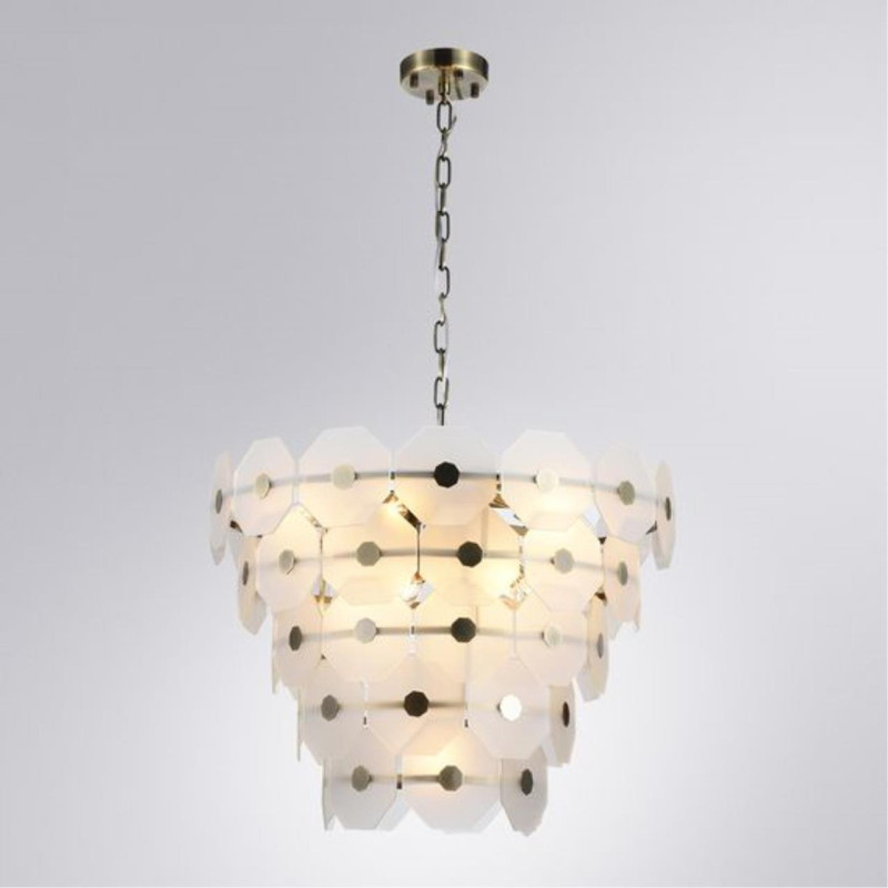Люстра 60*46 см, 13 E14*40W,  К, Arte Lamp Lambrusco A4069LM-13AB, Античная Бронза