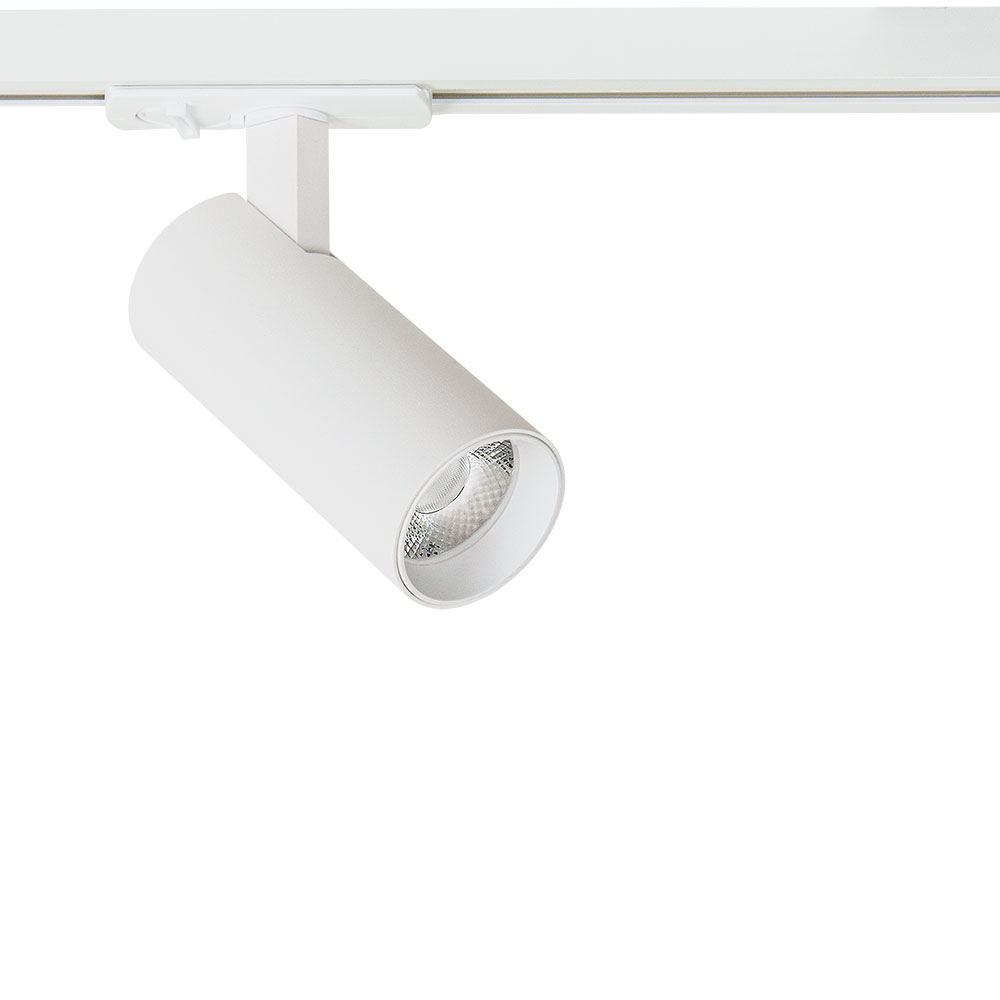 Трековый светильник *11,5*5 см, 1*LED, 10W, 3000K Arte Lamp Bene A1935PL-1WH, Белый