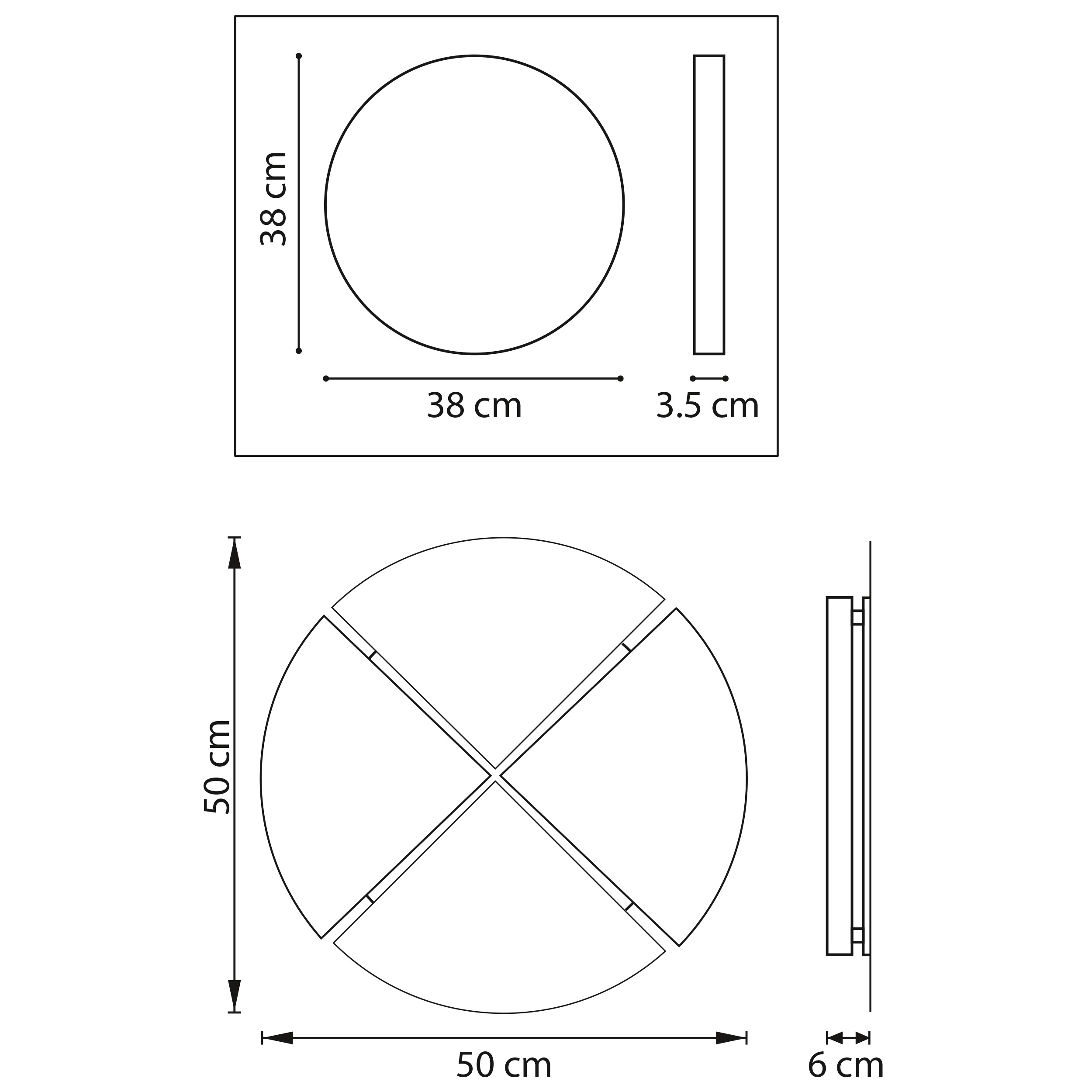 Бра 50*6 см, 60W 3000-6000K Lightstar Emisfero Emisfero 737616 Белый