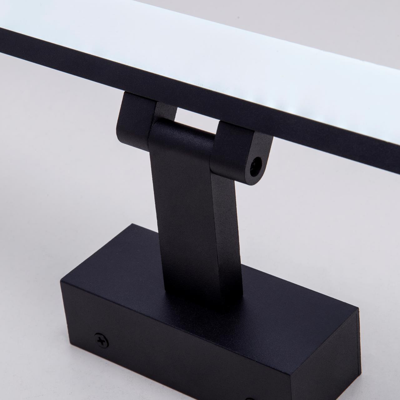 Бра 42*12*7 см, LED 7W, 3000 / 6000K, Черный LED4U L7179-420 BK