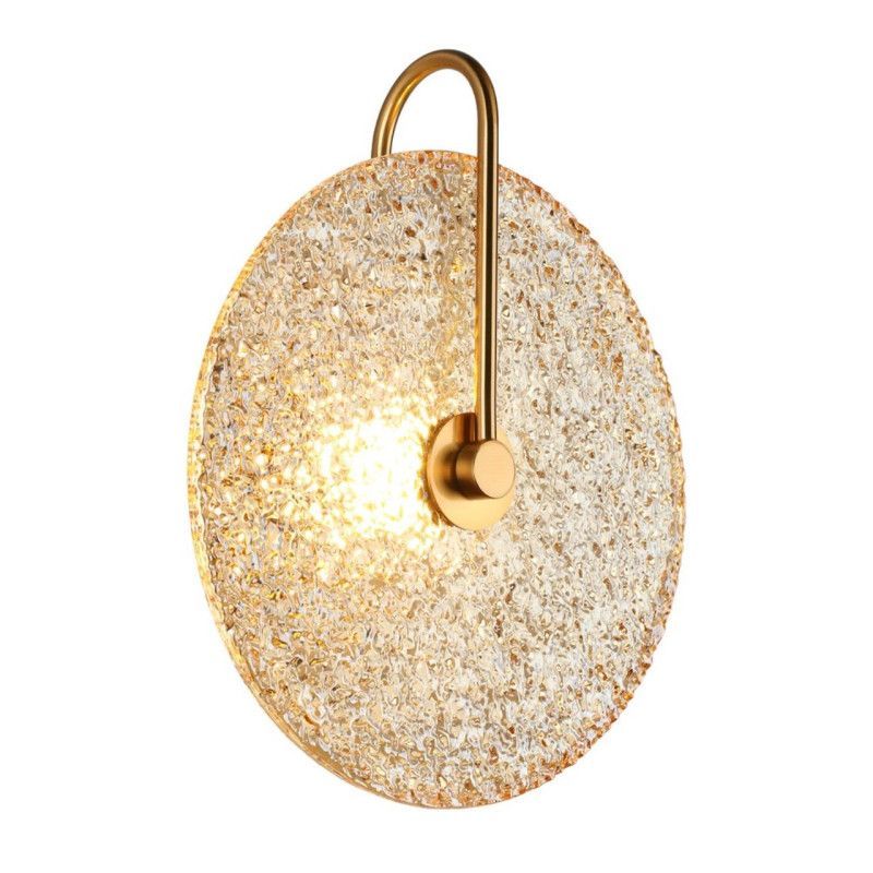 Бра 12*28*33 см, 1*LED, 5W, 3000K, Aployt Luca APL.329.41.05, латунный