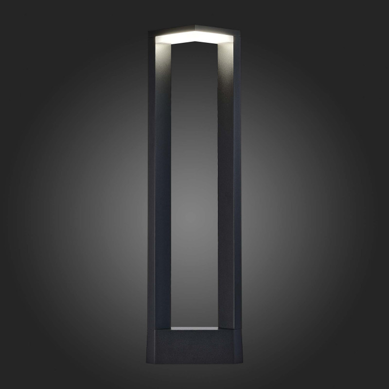 Светильник уличный наземный 17*11 см, 10W 4000K ST LUCE VITAE SL9508.405.01 Черный