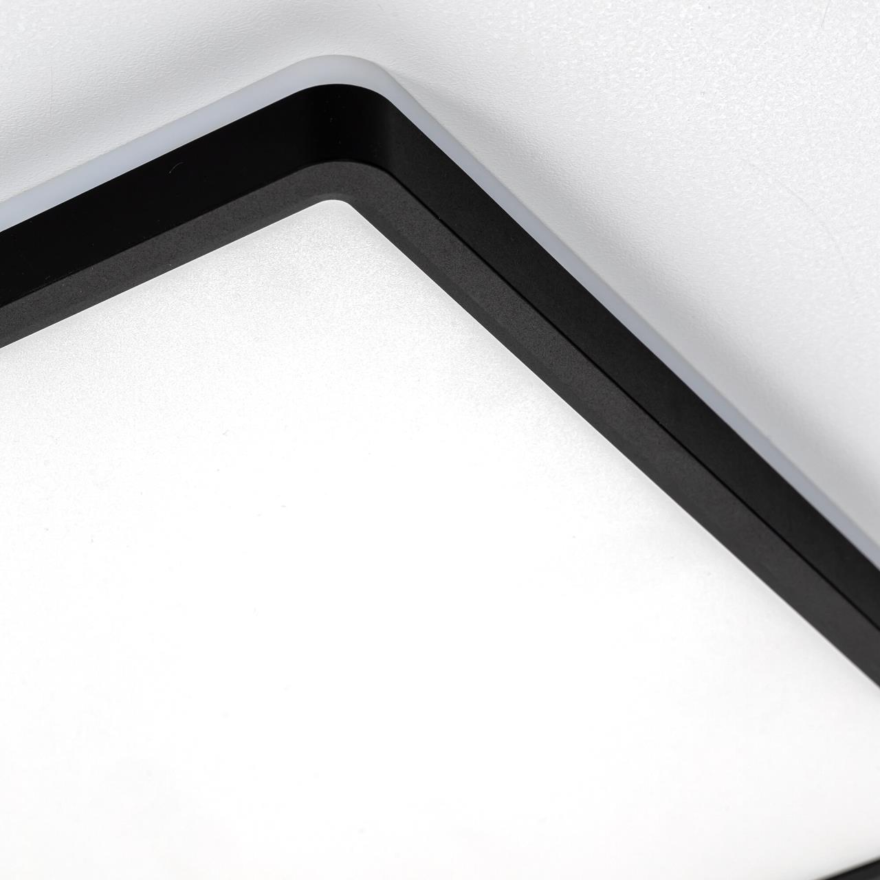 Светильник с подсветкой 30 см, 40W, 3000-5500K, Citilux NORMA CL748K301 LED, черный