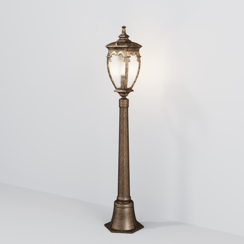 Светильник 113 см, Maytoni Fleur O414FL-01GB1, черный с золотом