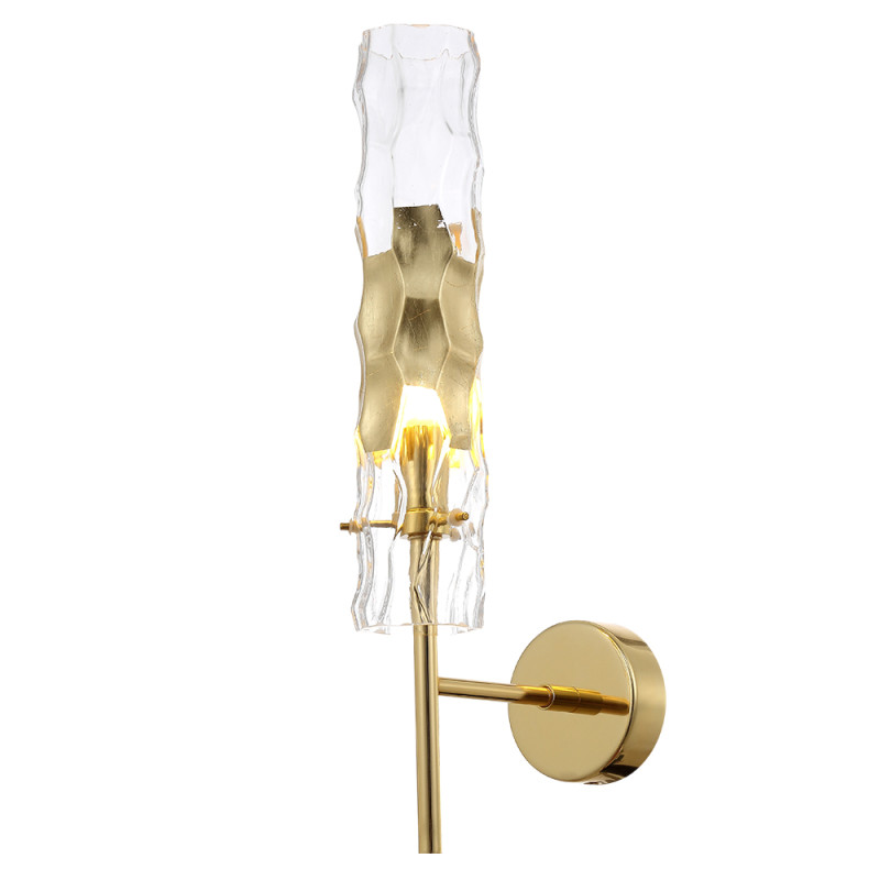 Бра 38 см, Crystal Lux PRIMAVERA AP1 GOLD, золото