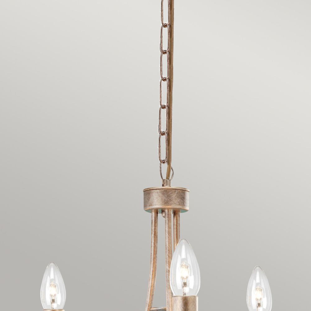 Люстра Elstead Interior, Арт. CRT3-SILVER-GOLD