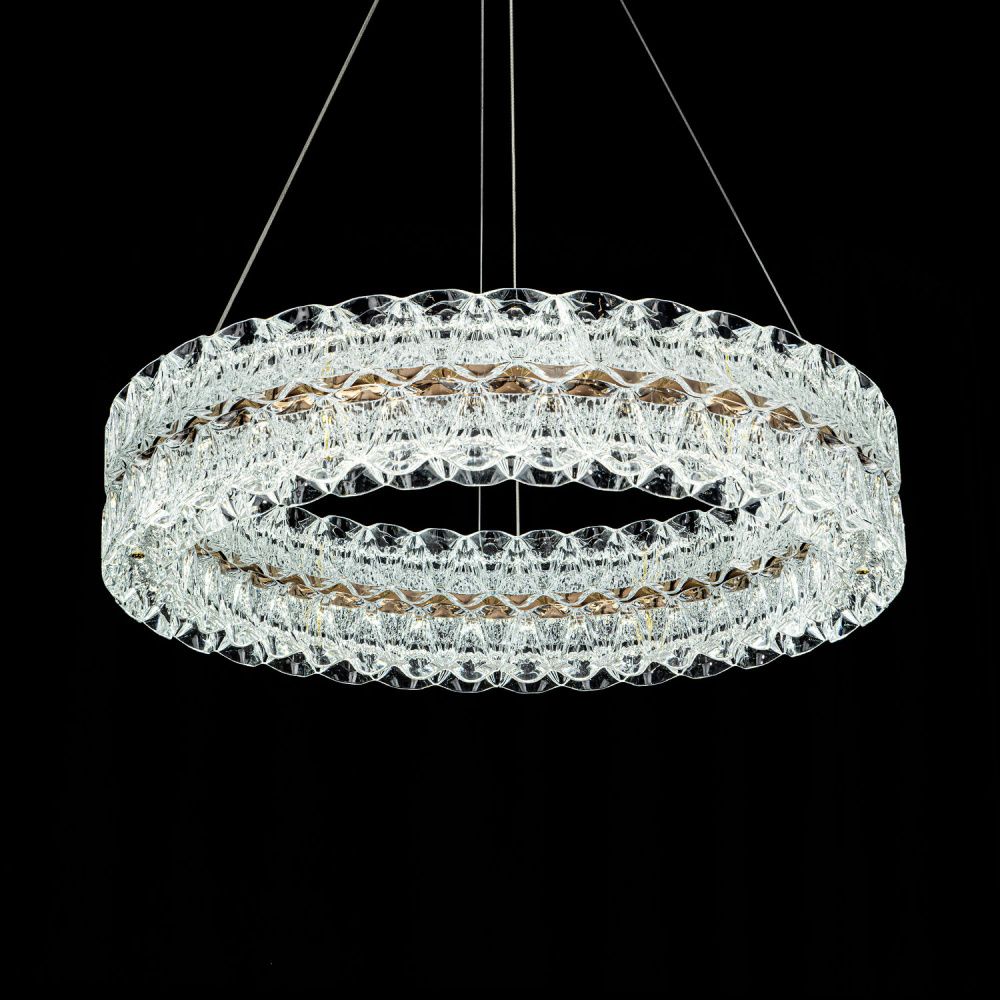 Люстра *60*13 см, LED*45W, 3000-6000K, Modelux  ML.8185.600 GD, Золото