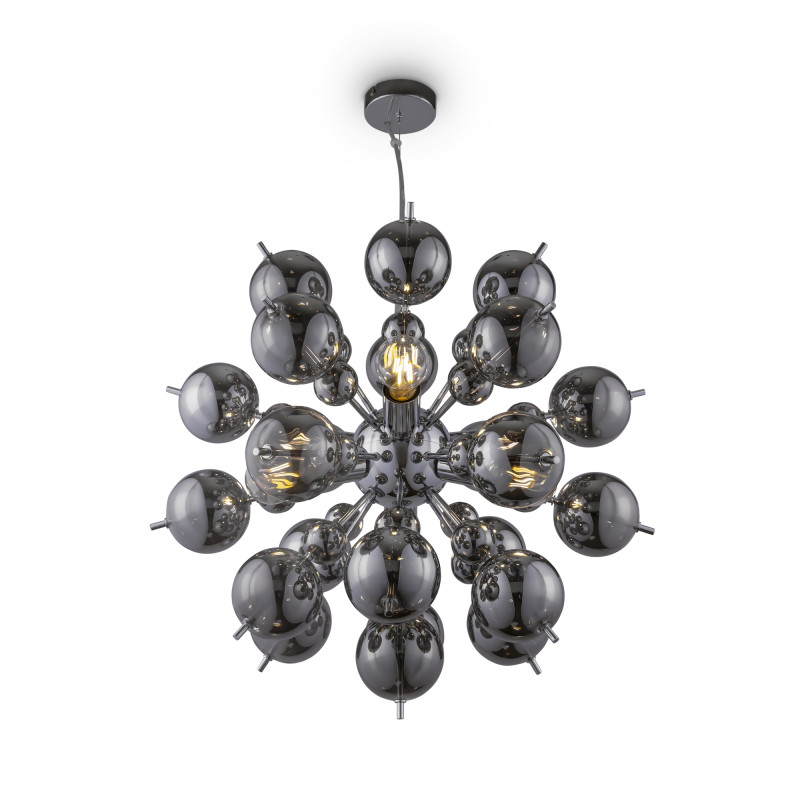 Подвесная люстра Maytoni Bolla MOD133PL-06CH, диаметр 57 см, хром