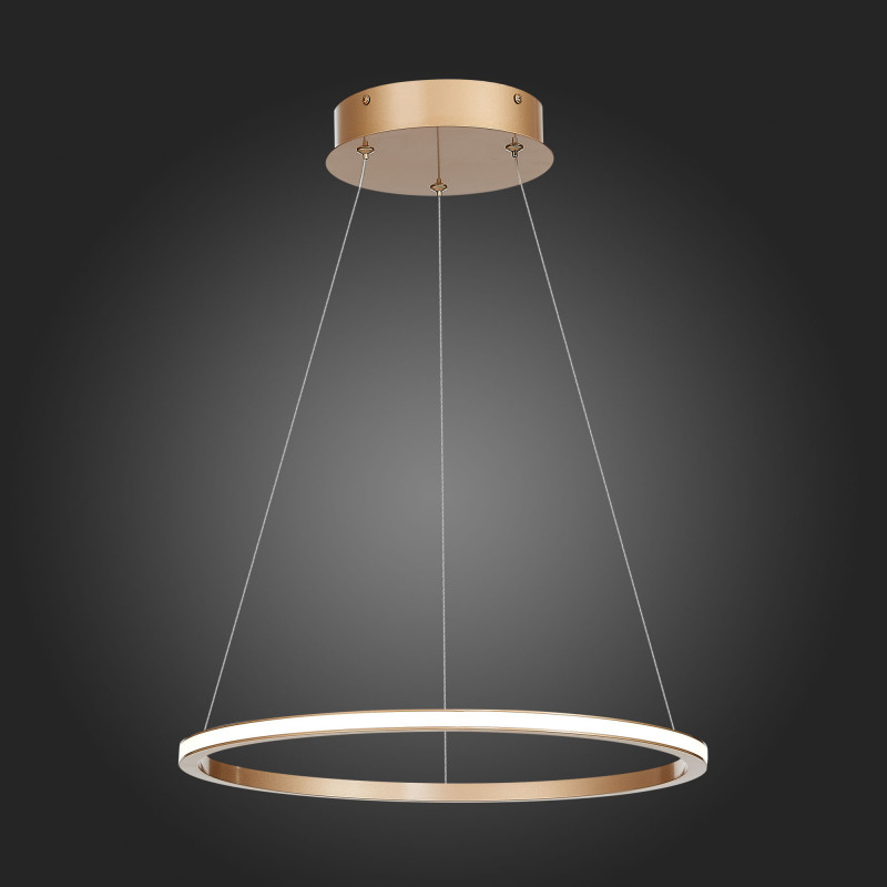 Светильник подвесной 40 см, 22W 4000K ST LUCE ST604 OUT ST604.243.22 Золотистый