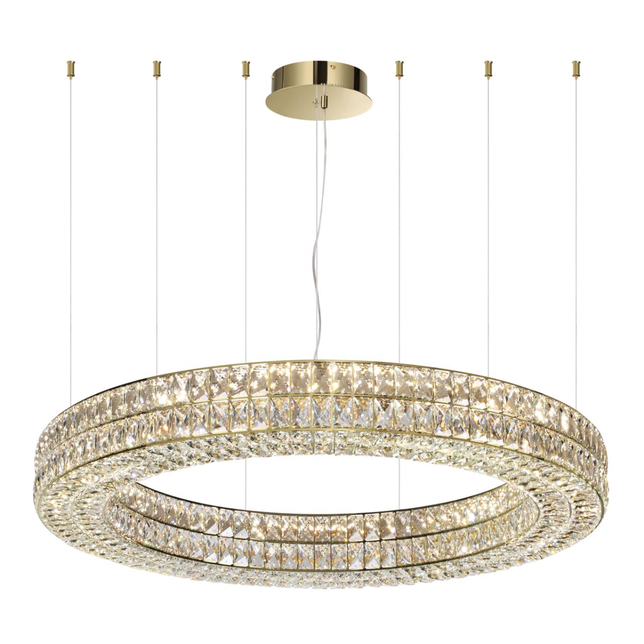 Люстра 60*100*120 см, 1 LED*98W, 4000 К, Odeon Light Panta, золотой 4926/98L