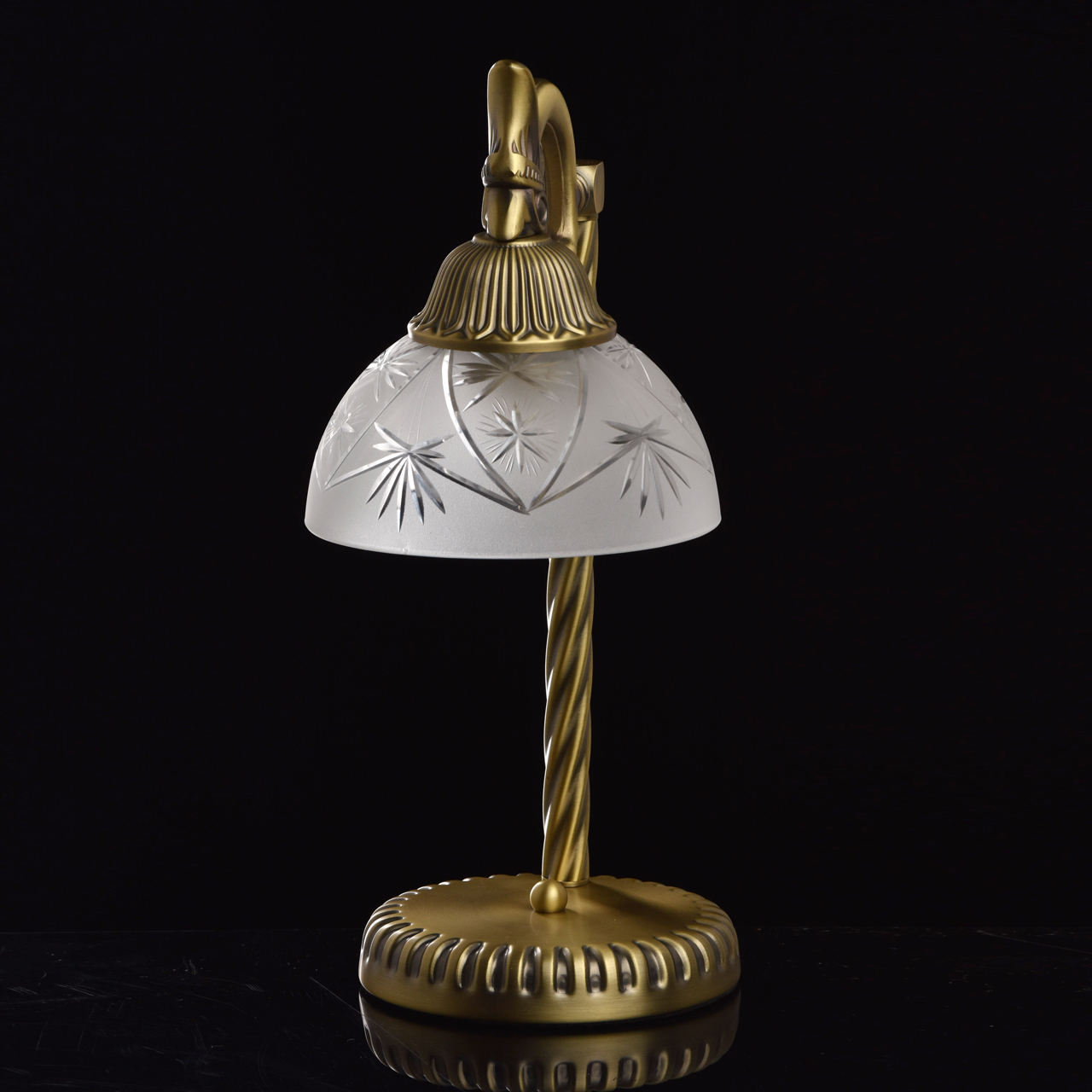 Настольная лампа 17*22*38 см, 1*E27 матовавя бронза MW-Light Афродита 317032301