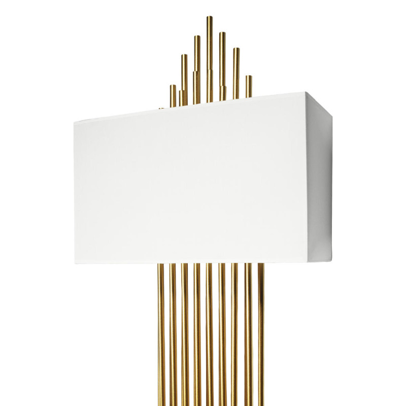 Бра *40 см, 2*E27*40W, Loft It 10107 White Elegio, Золото