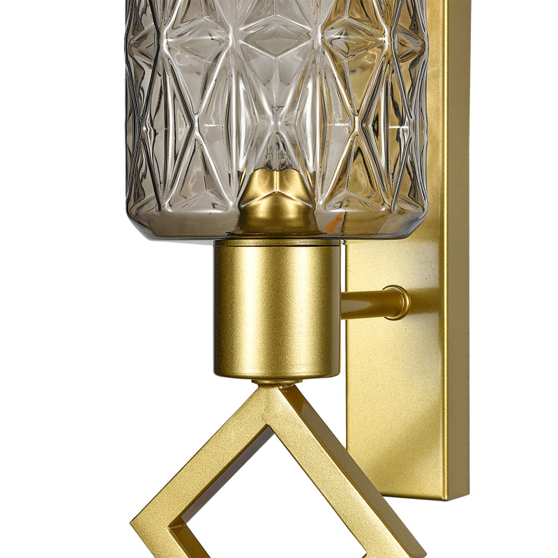 Бра 32 см, Indigo Preda 13025/1W Gold V000468, золото, 13025/1W Gold