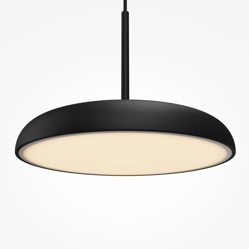 Подвесной светильник 40*40*347 см, LED, 26W, 3000К, Maytoni Gerhard MOD189PL-L18B3K1 черный