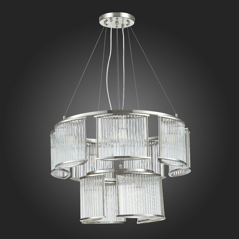Люстра подвесная 70 см, ST LUCE VELLETRI SL1627.103.11 Хром