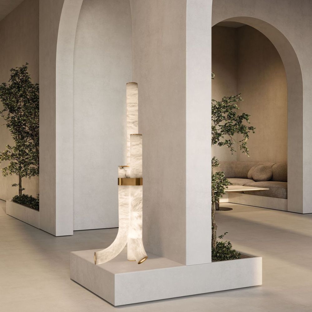 Торшер 150 см, 100W, 3000K, Loft IT Sumatra 10412F, бронза