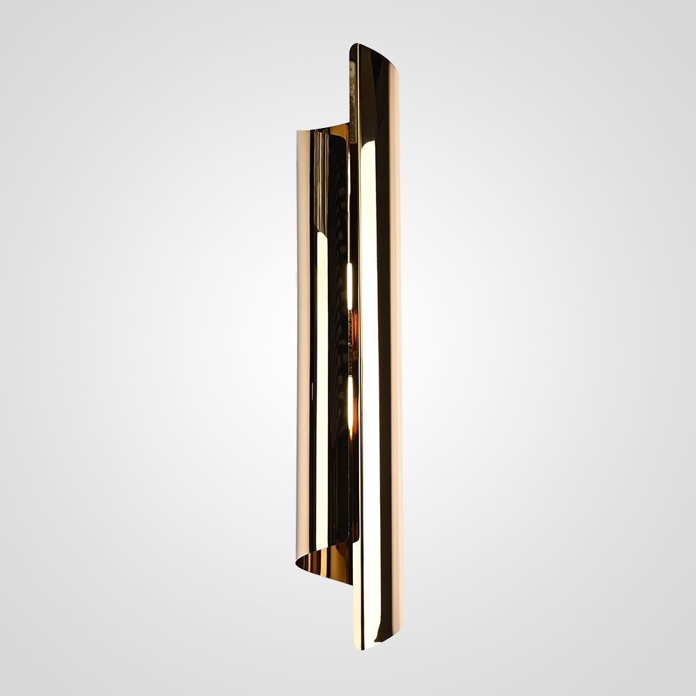 Бра CYRUS Gloss 10*10*60 см, 2*E27*60W, ImperiumLoft CYRUS01, Латунь