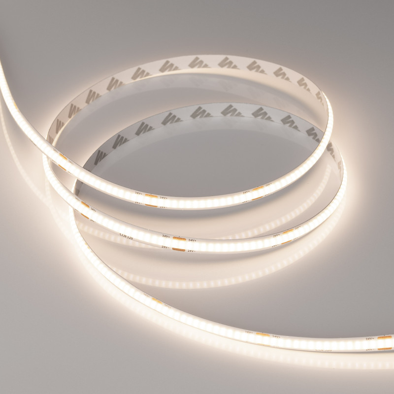 Лента COB-X320-8mm 24V Day4000(8 W/m, IP20, CSP, 5m), Arlight 039021. Цена указана за 5 метров. Продается кратно 5 метрам.
