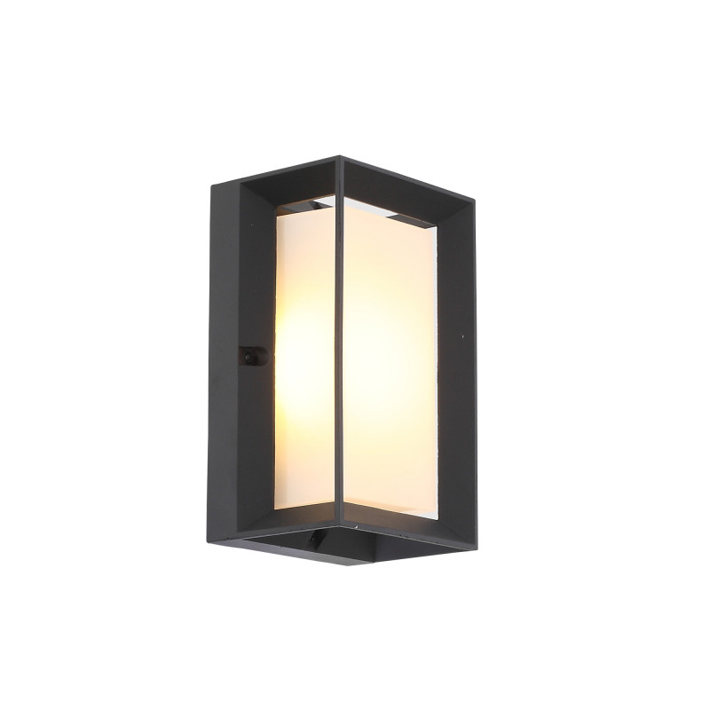 Светильник уличный настенный 13 см, 6W 3000K ST LUCE CUBISTA SL077.411.01 Черный