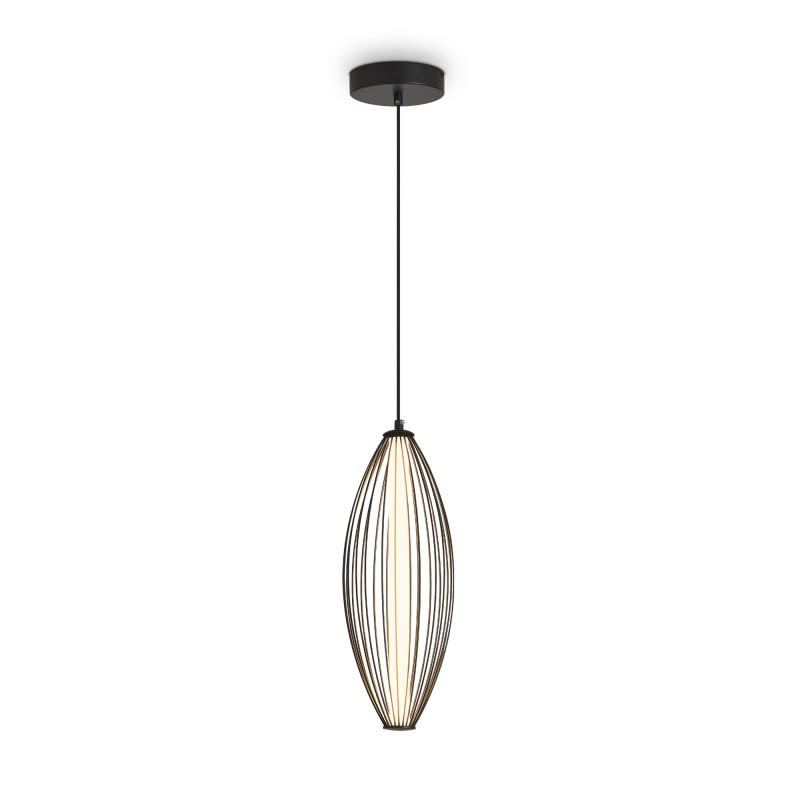 Светильник 18 см, 13W, 3000K, Freya Sabi FR6131PL-L24B, черный