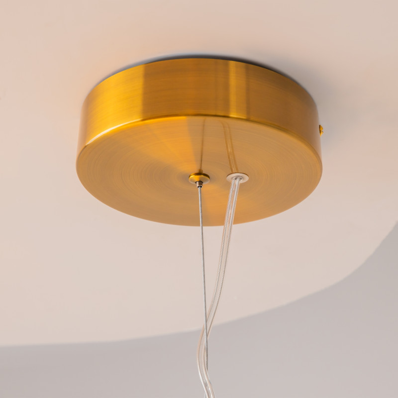 Подвесной светильник 117,5*20*325 см, LED, 40W, 3000К, Maytoni Futuro MOD307PL-L40BS3K латунный