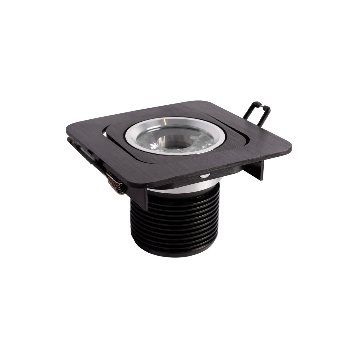 Встраиваемый светильник 10*10*7 см, 1*LED*12W 4000K LOFT IT Screen 10328/A Black черный