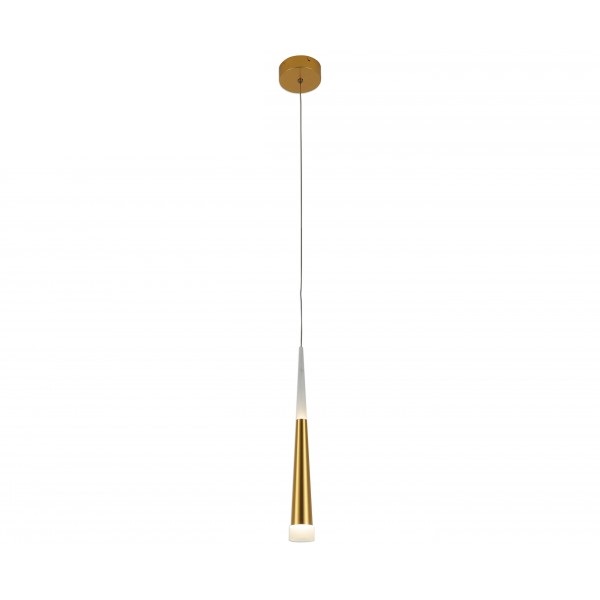 Подвесной светильник Kink Light РЭЙ 6114-1A,33 золото, диаметр 8 см