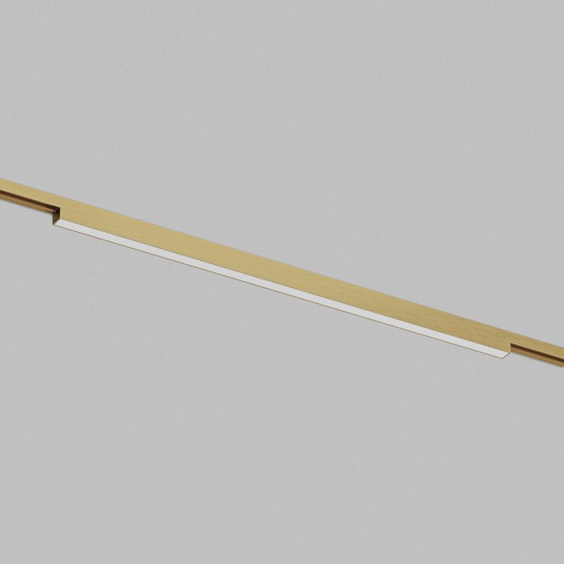 Светильник на шине 60,2*1,9*2,7 см, *LED*1200Lm, 3000-4000-6000K, Denkirs Shine Linear Zigbee DK5952-SB, сатинированная латунь