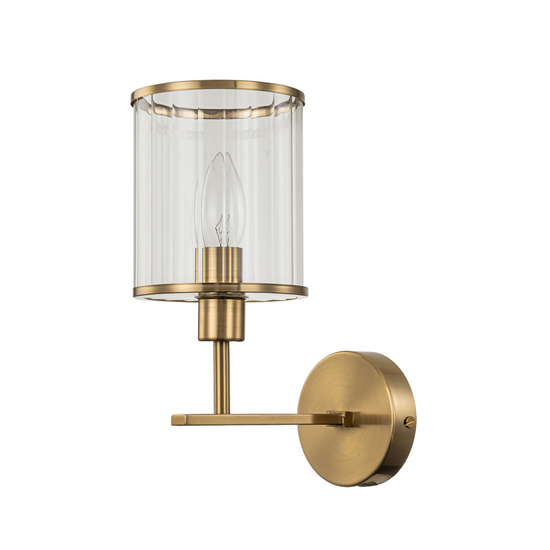 Бра 27 см, Indigo Dante V000413, бронза, 13022/1W Brass