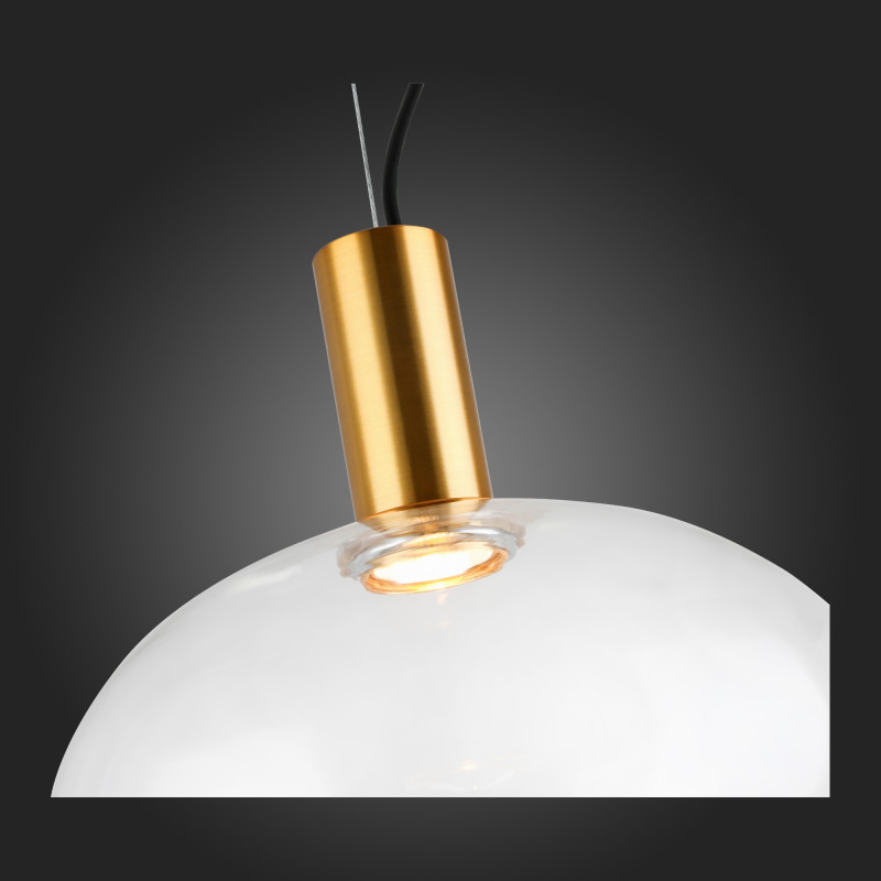 Светильник подвесной 28 см, 7W 2700K ST LUCE ALLENORE SL1582.303.01 Бронзовый
